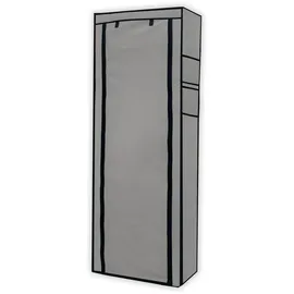 Intirilife Eckschrank 170 x 170 x 28 cm Grau