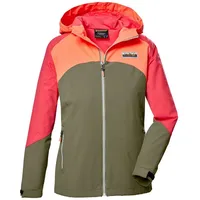 KILLTEC Outdoorjacke - Rot,Hellgrau,Orange,Grün - 176