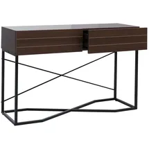 Mendler Konsolentisch Walnuss 81 x 120 x 40 cm