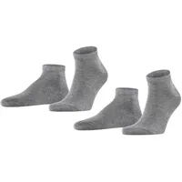 Falke Sneakersocken 2er Pack Grau 47-50