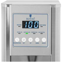 Royal Catering Heißwasserspender - 8 L - 2100 W - Wasseranschluss -
