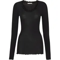 seamless basic Funktionstop SEAMLESS BASIC "Seamless Basic Top Cotton", Damen, Gr. S/M, schwarz, Obermaterial: 100% Baumwolle, Tops