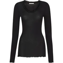 seamless basic Funktionstop SEAMLESS BASIC "Seamless Basic Top Cotton", Damen, Gr. S/M, schwarz, Obermaterial: 100% Baumwolle, Tops