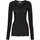 seamless basic Funktionstop SEAMLESS BASIC "Seamless Basic Top Cotton", Damen, Gr. S/M, schwarz, Obermaterial: 100% Baumwolle, Tops