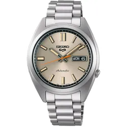 Seiko SRPK91K1 Herrenuhr 5 Sports Automatik Silbergrau
