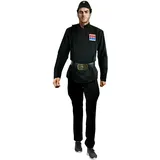costumebase Imperial Officer Schwarz Uniform Gürtelkappe Rang Pad Kostüm Set Star Wars (2XL)