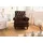 Massivmoebel24 Sessel Chesterfield Leder 84 x 94 x 84 cm Braun mit Nieten