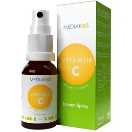 Mediakos GmbH Vitamin C + Zink + Quercetin Mediakos Immun Spray