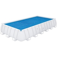 BESTWAY Solarabdeckplane Rechteckig 703 x 336 cm blau 58228
