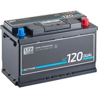 Ective LC 120 Dual Versorgungsbatterie 120Ah 12V 1536Wh 1320A