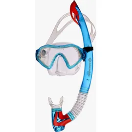 Donic Schildkröt Schildkröt Schnorchel Set Barbados 2-teilig, Brille,