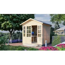 BERTILO Teahouse 2,50 x 2,50 m Natur