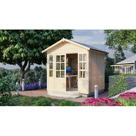 BERTILO Teahouse 2,50 x 2,50 m Natur