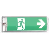enovalite LED-Fluchtwegleuchte Akku IP65 inkl. Notstromeinheit
