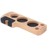 Tamper Holder Station, Kaffee Tamper Station Kaffeefilter Tamper Halter Kaffee Tamper Ständer Kaffee Tamper Organizer, Holz Kaffeefilter Tamper Halter (Typ Buche)
