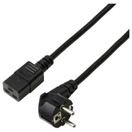 Sygonix Strom Anschlusskabel SY-7154324 Schwarz