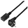 Sygonix Strom Anschlusskabel SY-7154324 Schwarz