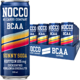 NOCCO BCAA Sunny Soda Drink 24 x 330 ml
