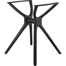 LIMA | Bistro Tischgestell Außen | Kunststoff | Schwarz
