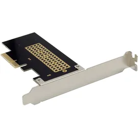 InLine PCIe Karte zu 1x intern NVMe M.2 Key M, x4