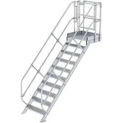 Munk Treppen-Modul Aluminium geriffelt - 632310
