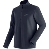 Maier Sports Fleecepullover Dennis Blau XL