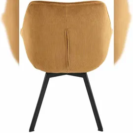 CLP Esszimmerstuhl Jordi Cord, orange