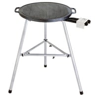 Paella World Gastro-Catering-Grill, Gussgrillplatten-Set 3 - Massive, robuste Gussgrillplatte,