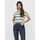 Vero Moda VMWIDE STRIPE SL TOP GA JRS NOOS Grün XS