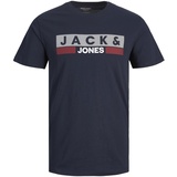 JACK & JONES Male T-Shirt Plus Size Logo T-Shirt