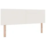 vidaXL Kopfteil Einfaches Design Creme 160 cm Cordstoff