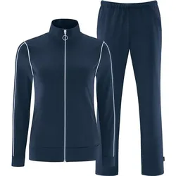 SCHNEIDER SPORTSWEAR Damen Sportanzug ALAYAW-ANZUG, dunkelblau (weiß), 44