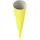 Baier & Schneider Heyda 204870066 Schultüten-Rohlinge (Höhe 70 cm, Durchmesser 19 cm, Karton, 380g/m2) gelb