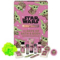 MAD Beauty Grogu Advent Calendar Star Wars The Mandalorian 12 Day Bath and Body Series Gift