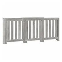 vidaXL Heizkörperverkleidung Grau Sonoma 205x21,5x83,5 cm