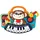 Moni Kinder-Keyboard DJ Monkey 3137 Melodien, bunt