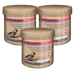 PREMIERE Erdnussbutter mit Beeren 3x250g