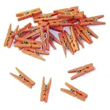 Folat NEU Mini-Wäscheklammern, rosa, 24 Stück