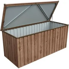 Duramax Metall Garten Gerätebox 770 L Braun