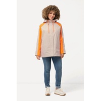 Ulla Popken Jacke in dunkles kitt | 50-52