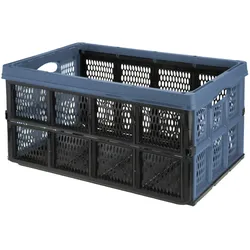 Klappbox stapelbar 32 L Transportbox 48X35X24CM Einkaufskiste klappbar