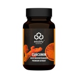 edubily nutrition® Kurkuma Kapseln - Curcurmin aus dem Markenrohstoff Longvida Optimized Curcumin® - Optimale Aufnahme im Körper - Laborgeprüft - Vegan - 60 Kapseln