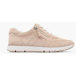 Leder Komfort Schnürer - Damen - rosa