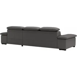 sit&more Ecksofa SIT & MORE "Alcudia L-Form", braun (mocca), B:286cm H:73cm T:174cm, Sofas, Ecksofa, wahlweise mit Bettfunktion