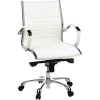 MID.YOU Drehstuhl Parma 10 Creme/Chromfarben