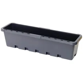 Greenlife Blumenbox 39,5 x 11,5 x 10,5 cm Anthrazit Komplettset
