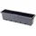 Greenlife Blumenbox 39,5 x 11,5 x 10,5 cm Anthrazit Komplettset