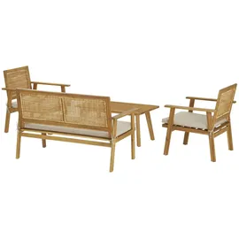 Möbel Kraft Tarragona Loungeset braun