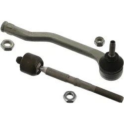 FEBI BILSTEIN Spurstange ProKit vorne rechts mit Sicherungsmutter für RENAULT DACIA NISSAN 82011-08332S1 8201108332S1 82011-08332 43462
