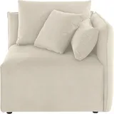 otto home Sofa-Eckelement OTTO HOME "Nöre", beige, B:90cm H:86cm T:90cm, 92% Polyester, 8% Polyamid, Polsterelemente, Modul - zum Zusammenstellen; in vielen Bezugsqualitäten und Farben